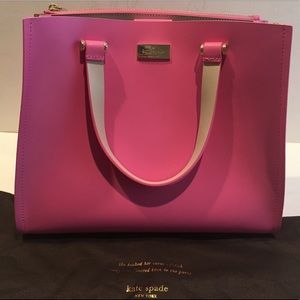 Kate Spade pink satchel